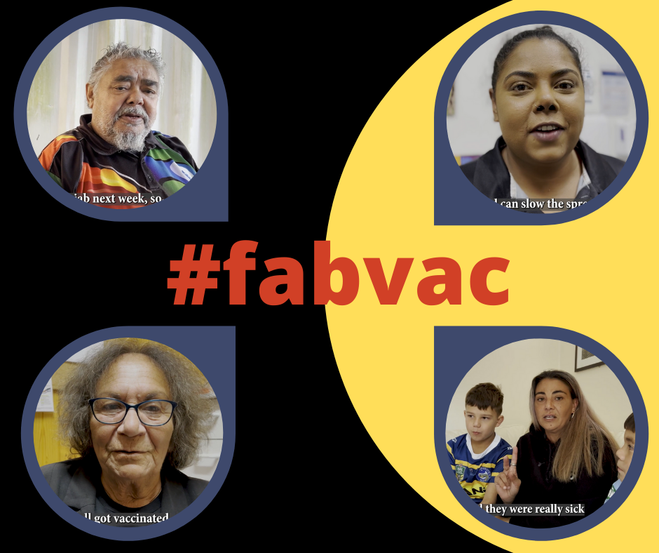 #fabvac campaign highlights need for ongoing COVID vaccine protection for Aboriginal community