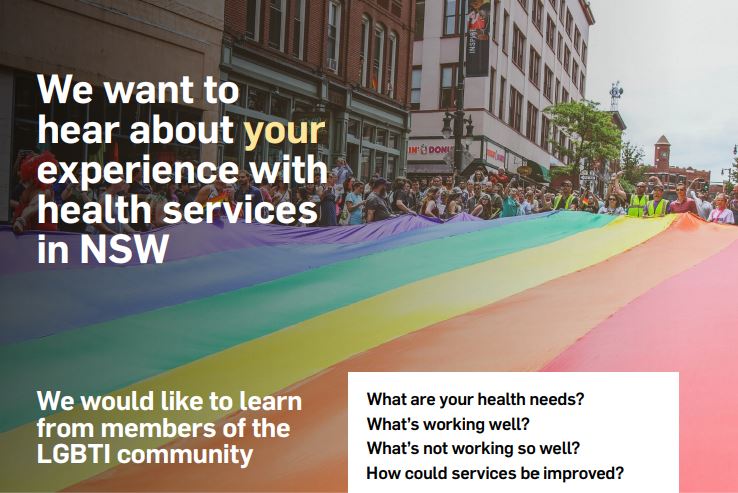 Development of the NSW LGBTI Health Strategy