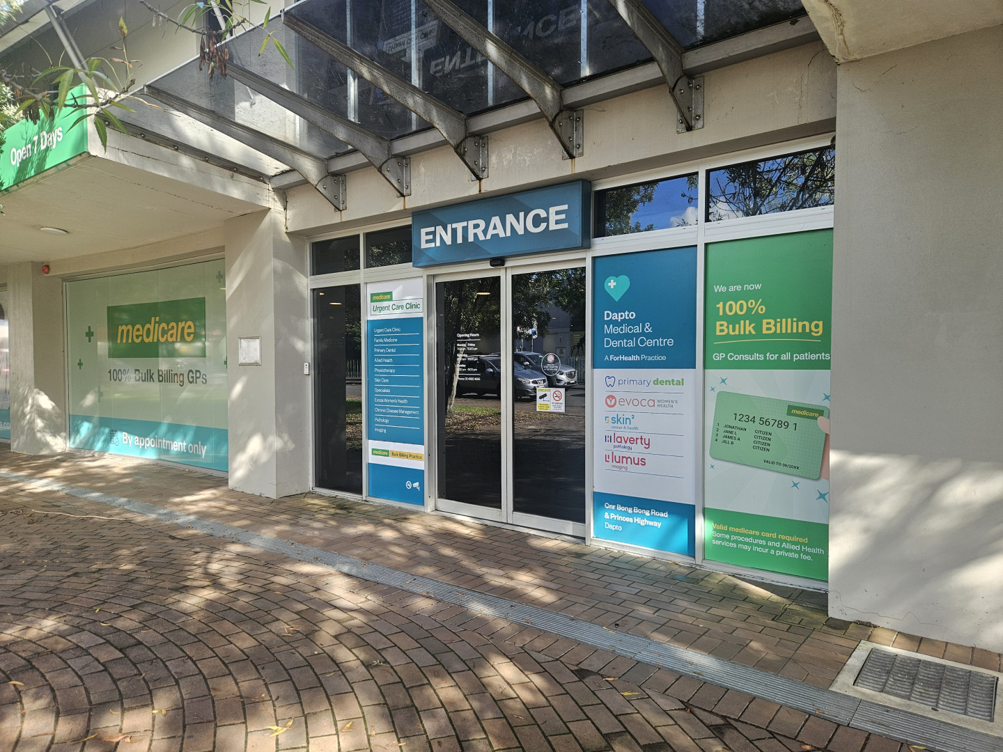 Dapto urgent care service building