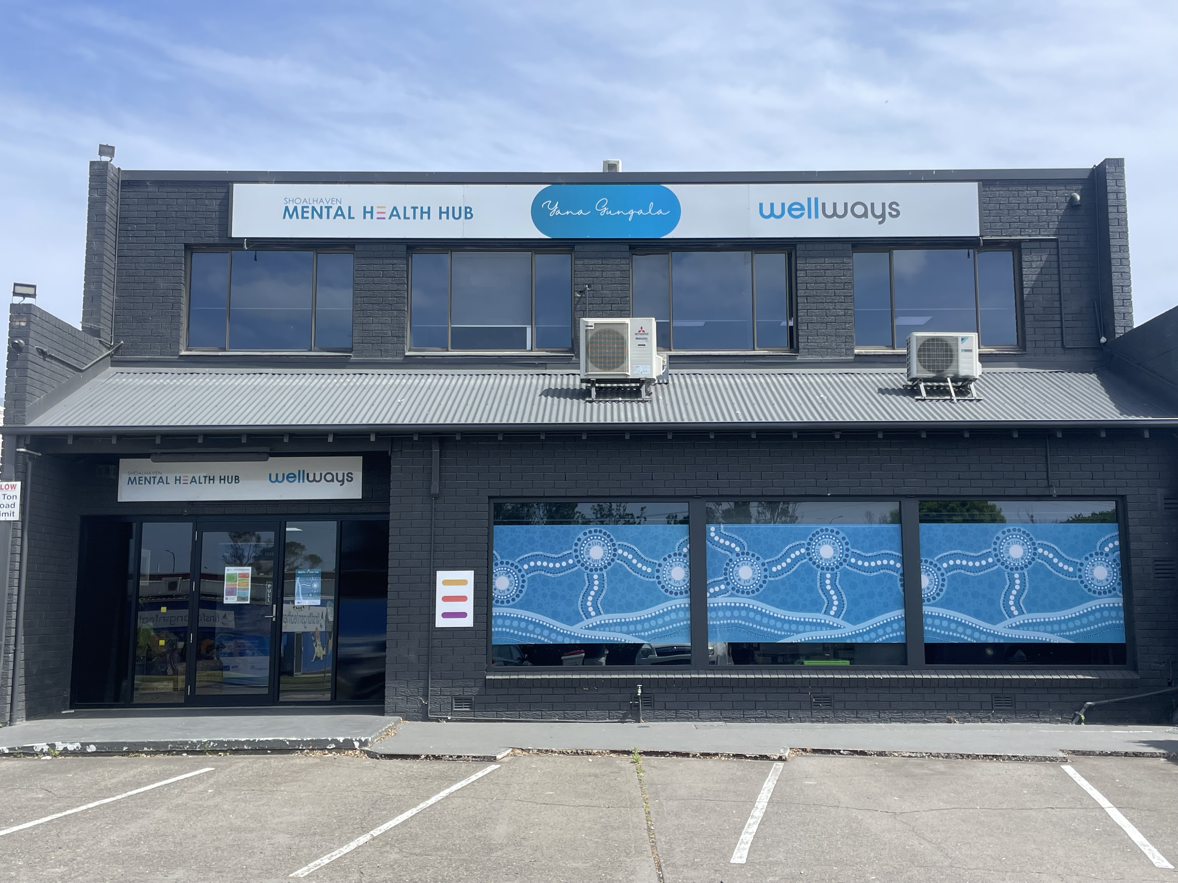 Shoalhaven Mental Health Hub logo.